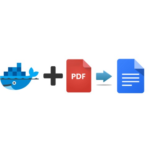 Docker PDF2GDocs